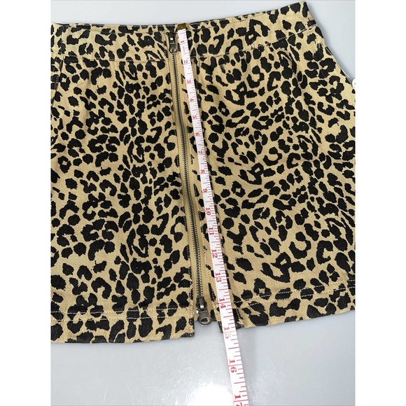 Altar’d State Cheetah Zip mini skirt Small NWT $59 - Picture 10 of 10